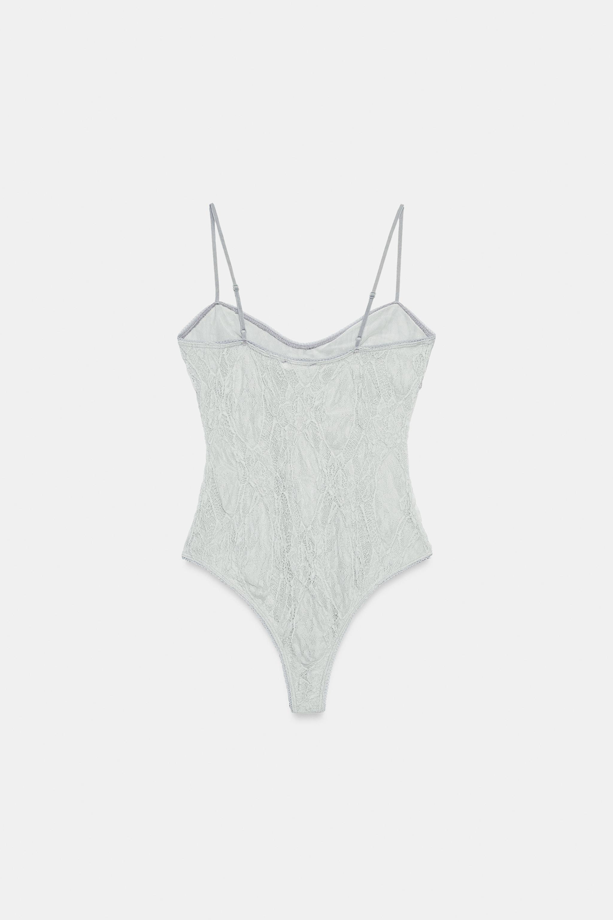 COMBINATION LACE BODYSUIT